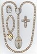 Quinceanera Rosary Gift Set - Recuerdo de Mi Quinceanera - IMPORTED FROM ITALY - Boxed