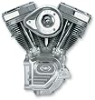 S&S Cycle 124in Twin Cam A-Style Motor - Natural 106-4323