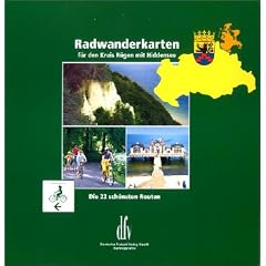 Radwanderkarten f�r den Kreis R�gen mit Hiddensee