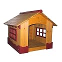 Ice Cream Pet House- Cedar Brown/ Red(Small)