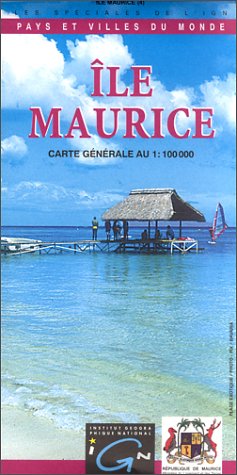 City Travel Guides Discounted  Livres : Carte routière : Île Maurice