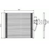 KONDENSATOR BMW E39,