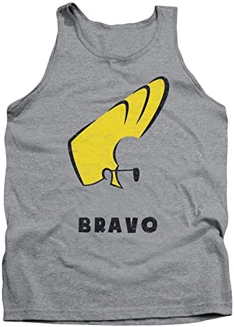 Johnny Bravo Johnny Hair Men's Tank Top Medium Athletic Heather
