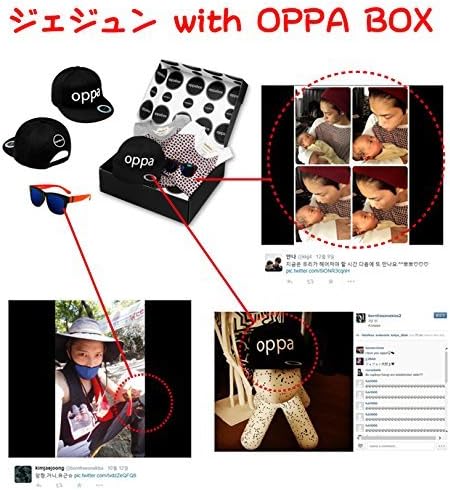 [Official Goods] [STAR OPPA BOX] JYJ KIM JAEJOONG wear (JJ wear goods) goods (hat + T-shirt random1 sheets + sunglasses) š SPECIAL GIFT