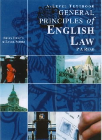 General Principles of English Law: A-level Textbook ('A' Level)