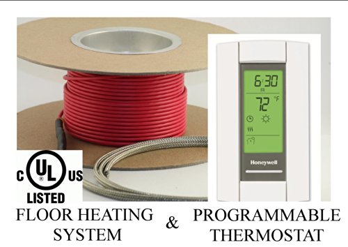 80 Sqft Cable Set Electric Radiant Floor Heat Heating System
