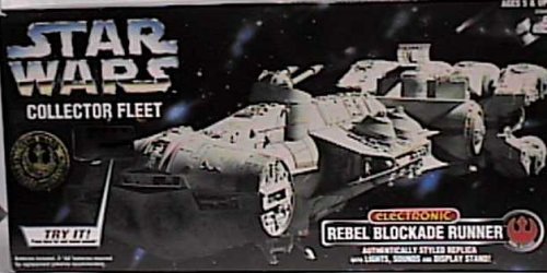 51HWBPZ4WFL Star Wars Collector Series Electronic Rebel Blockade Runner Ship