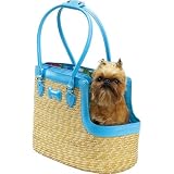 Casual Canine Hawaiian Hound Straw Carrier - Large Size
