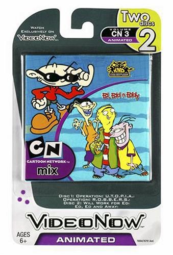 Childrens Toyshop  Toys : Videonow Personal Video Disc 2-Pack: Cartoon Network - Disc 1: "Operation: U.T.O.P.I.A." and "Operation: R.O.B.B.E.R.S."/Disc 2: "Will Work for Ed" and "Ed, Ed and Away"