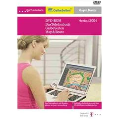 Telefonbuch+Gelbe Seiten+Map&Route DVD-ROM Herbst 2004