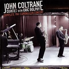 John Coltrane with Eric Dolphy Complete 1961 Copenhagen Concert cover 