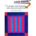 Click here to buy Amish Patterns for Machine Quilting (Dover Needlework Series) by  Pat Holly and Sue Nickels.