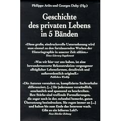 Geschichte des privaten Lebens: 5 Bde.