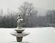 An Awfully Frigid Fountain - Striking 16"x20" Photographic Print Carol M. Highsmith