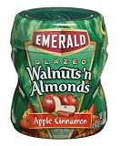 Emerald Walnuts n Almonds-Apple Cinnamon, 4.5-Ounce Cups (Pack of 12)