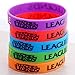 League of Legends Top Jungle ADC Mid Support Silicone Bracelet 5pcs/Set