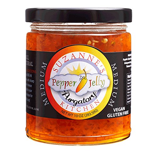 Suzanne's Kitchen Jelly Purgatory, Medium Pepper, 10 Ounce