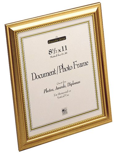 Kitchen: Florentine Document Frame, 8 1/2in. x 11in., Goldtone