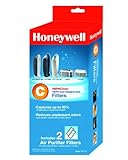 UPC 092926000929 product image for Honeywell HEPAClean Air Purifier Replacement Filter 2 Pack, HRF-C2/Filter (C) | upcitemdb.com