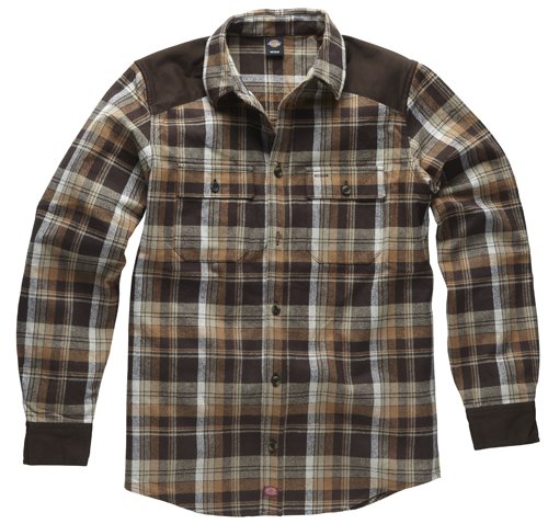 Dickies Herren Hemd Longview, Brown Duck, M Preisvergleich
