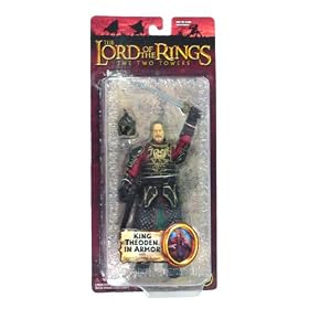 King Theoden In Armour Lord Of The Rings Trilogy Figure