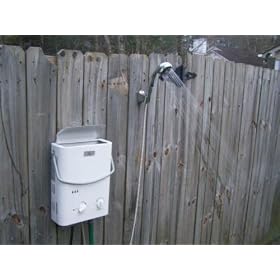 Tankless Water heater RV camping