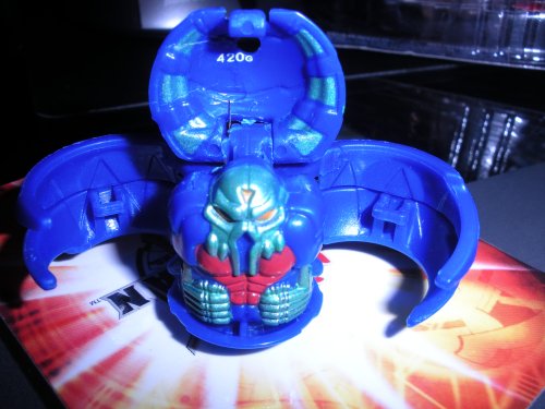 Childrens Toyshop  Toys : Bakugan Single LOOSE Figure Aquos REAPER Blue - 420G