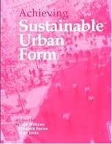 Achieving Sustainable Urban Form