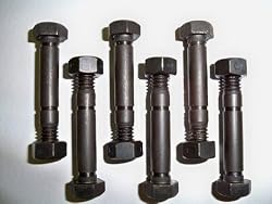 6 Pack, Shear Pins and Nuts, Replaces Ariens 52100100