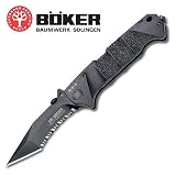 Jim Wagner Folder, Black FRN Handle, ComboEdge