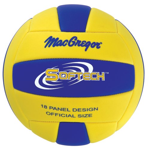 Regent MacGregor Official Size Volleyball (Yellow, Medium)