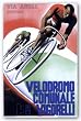 Velodrome Comunale Vigorelli, 1935 by Gino Boccasile 30"x20" Art Print Poster Vintage