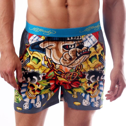 Ed Hardy Men's Bull Dog - Eh6084Wb