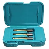 高品質3 ピース/セット剛性ti壊れ た ネジ ボルト extractor簡単アウト高速鋼ドリル ビット リムーバー hss 4241