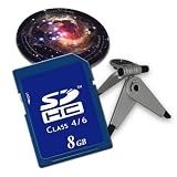 51HWftDlm9L. SL160  BLAZING 8GB SDHC Class 4/6  Memory Card for Fuji FinePix S1500 / FinePix Z33WP / Real 3D W1 and More Digital Cameras ***Includes Custom Design Mousepad & Mini Tripod***