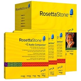 Rosetta Stone Version 3: Persian (Farsi) Level 1, 2 and 3 Set with Audio Companion (Mac/PC CD)