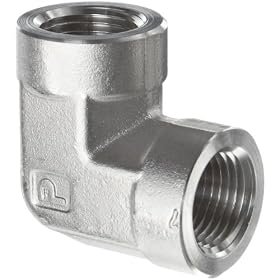 Parker 316 Stainless Steel Pipe Fittings Female Elbow 1/4" NPT