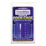 Titan Cock Cage Blue