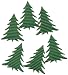 20 Corrugated Cardboard Christmas Trees