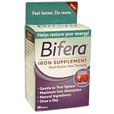 Bifera Dual Action Iron Supplement, 30 Tablets