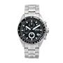 Fossil Herren-Armbanduhr Chronograph Edelstahl silber Sport Gents CH2600