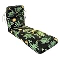 Chaise Cushion Brown Multicolor - 22x74"