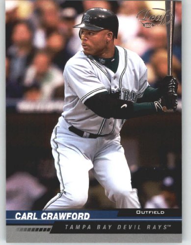 2005 Leaf #187 Carl Crawford - Tampa Bay Devil Rays (Baseball Cards)