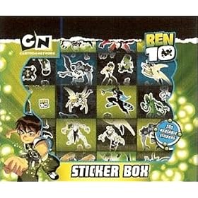 Ben 10 Boxed Set 200 Reusable Stickers
