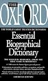 The Oxford Essential Biographical Dictionary