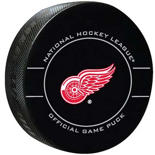 Sherwood Detroit Red Wings Replica Game Puck
