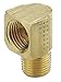 Parker Hannifin - 2491FHD-6-6 - Male Elbow, 90, Flare x MNPS Connection Type, 3/8 Tube Size, 10PK