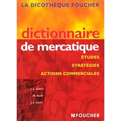 Dictionnaire de mercatique