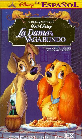 Childrens Toyshop  VHS : La Dama y El Vagabundo (The Lady and the Tramp)