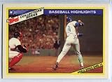 【大リーグカード】 Lenny Dykstra - 1987 Topps Collector's Series #23 - 1986 World Series lenny